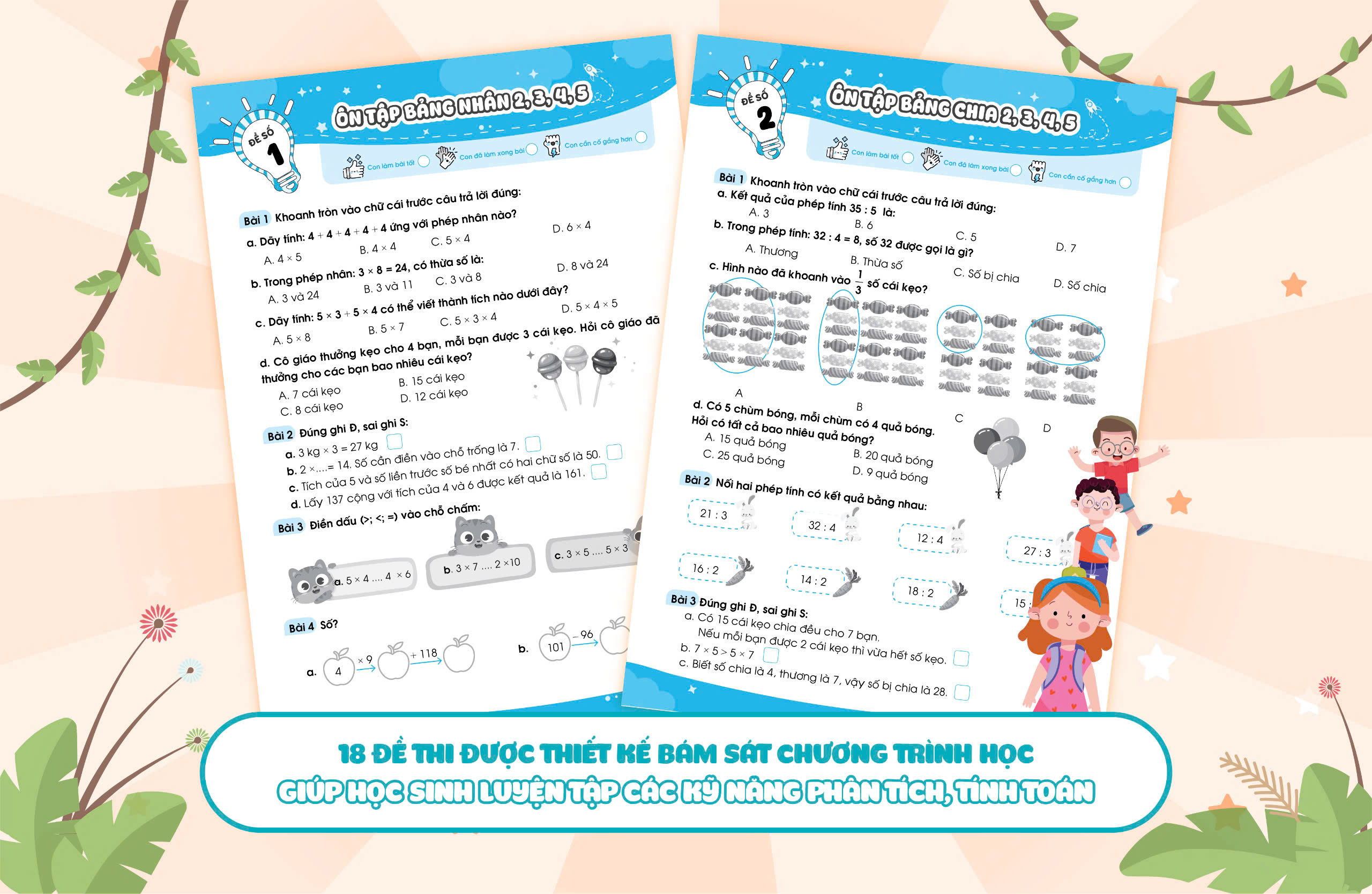 Bo
						
										
										Bo De On Luyen Va Kiem Tra Toan Lop 3 - Tap 1