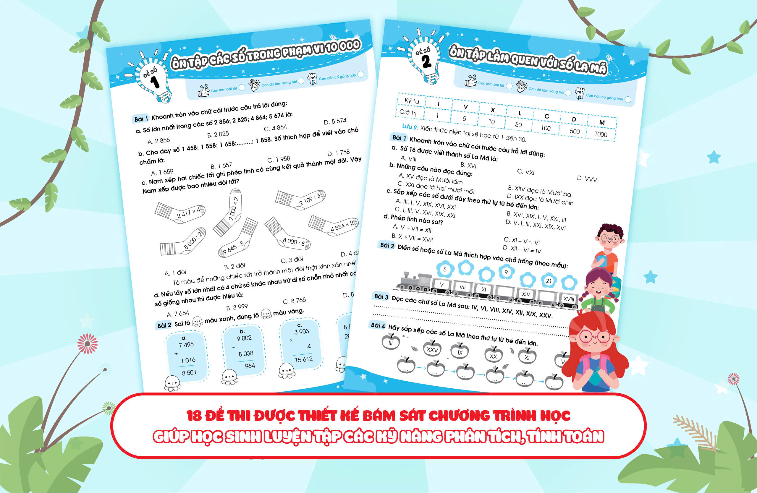 Bo
						
										
										Bo De On Luyen Va Kiem Tra Toan Lop 3 - Tap 2