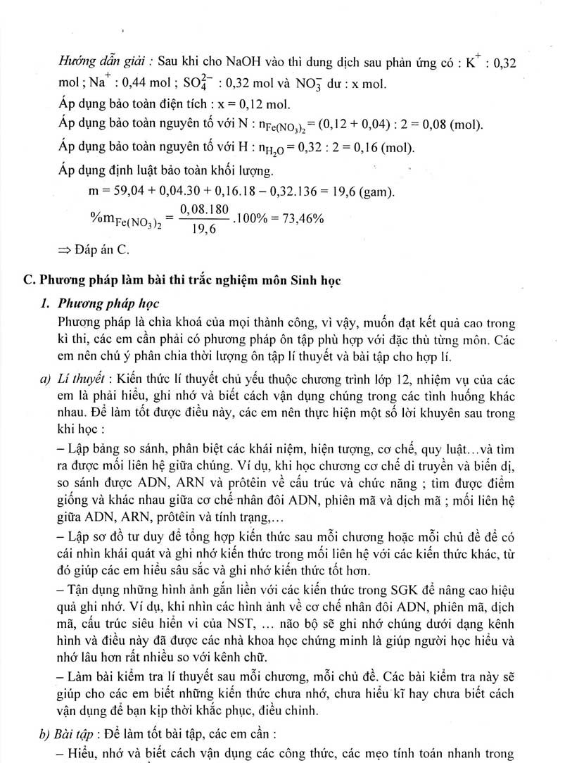 bộ bộ đề trắc nghiệm luyện thi thpt quốc gia 2020 - khoa học tự nhiên - tập 1 - tái bản