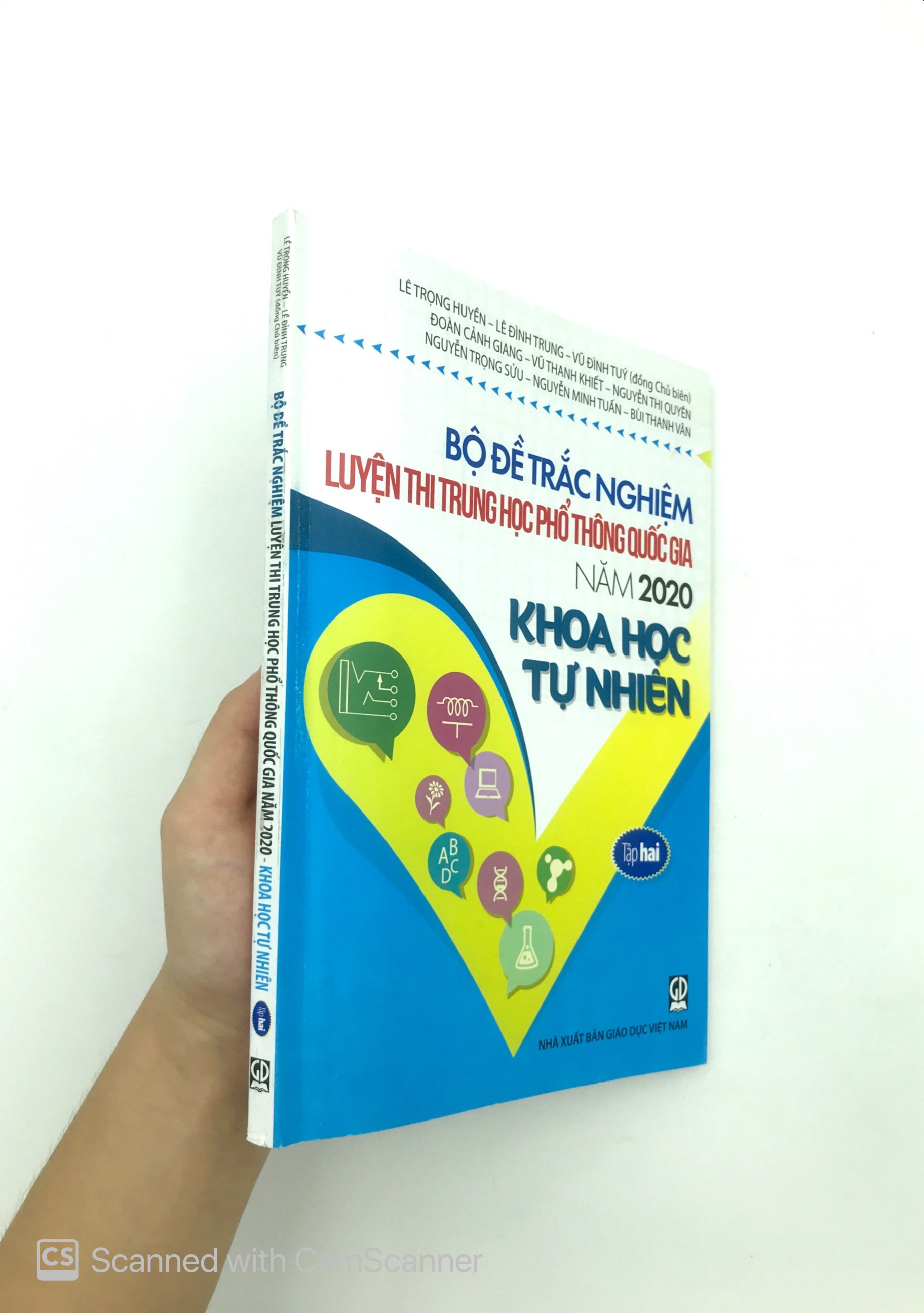 bộ bộ đề trắc nghiệm luyện thi thpt quốc gia 2020 - khoa học tự nhiên - tập 2 - tái bản
