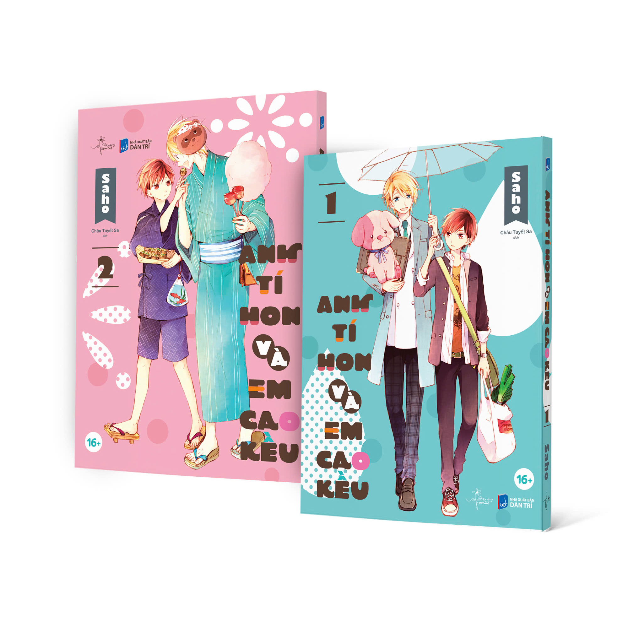 Bo
						
										
										Bo Manga - Anh Ti Hon Va Em Cao Keu - Tap 1 + Tap 2 (Bo 2 Tap) - Ban Dac Biet - Tang Kem Sticker Tem + Bookmark Thom