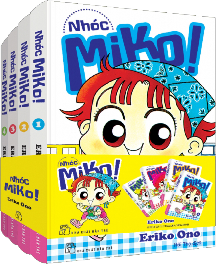 bộ bộ manga - nhóc miko!: tập 1 - 4 (bộ 4 tập)