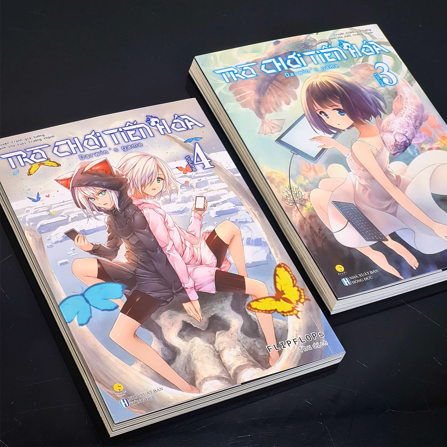 Bộ
						
										
										Bộ Manga - Trò Chơi Tiến Hóa - Darwin’s Game - Tập 3 + Tập 4 (Bộ 2 Tập) - Bản Đặc Biệt - Tặng Kèm Postcard Bồi Cứng Cán Kim Tuyến Lụa Tơ Tằm