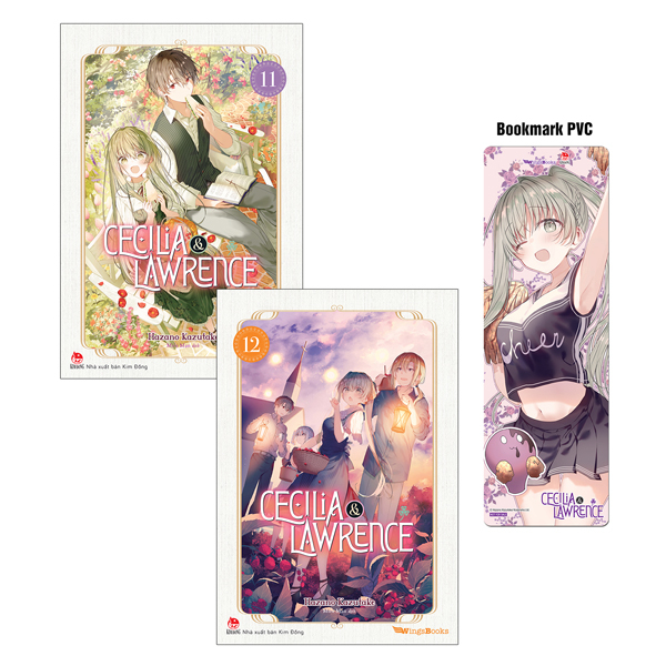Bo
Bo Sach Cecilia & Lawrence - Tap 11 + Tap 12 (Bo 2 Tap) - Tang Kem Bookmark PVC