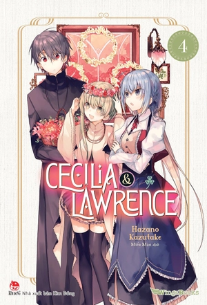 bộ bộ sách cecilia & lawrence - tập 3 + tập 4 (bộ 2 tập) - tặng kèm standee