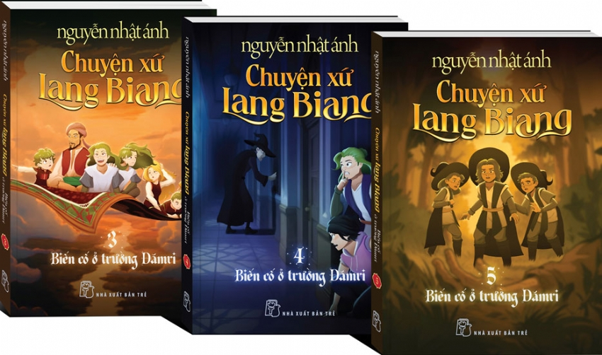 Bộ
						
										
										Bộ Sách Chuyện Xứ Lang Biang - Phần 2 - Biến Cố Ở Trường Đămrii - Khổ Bỏ Túi (Bộ 3 Cuốn)