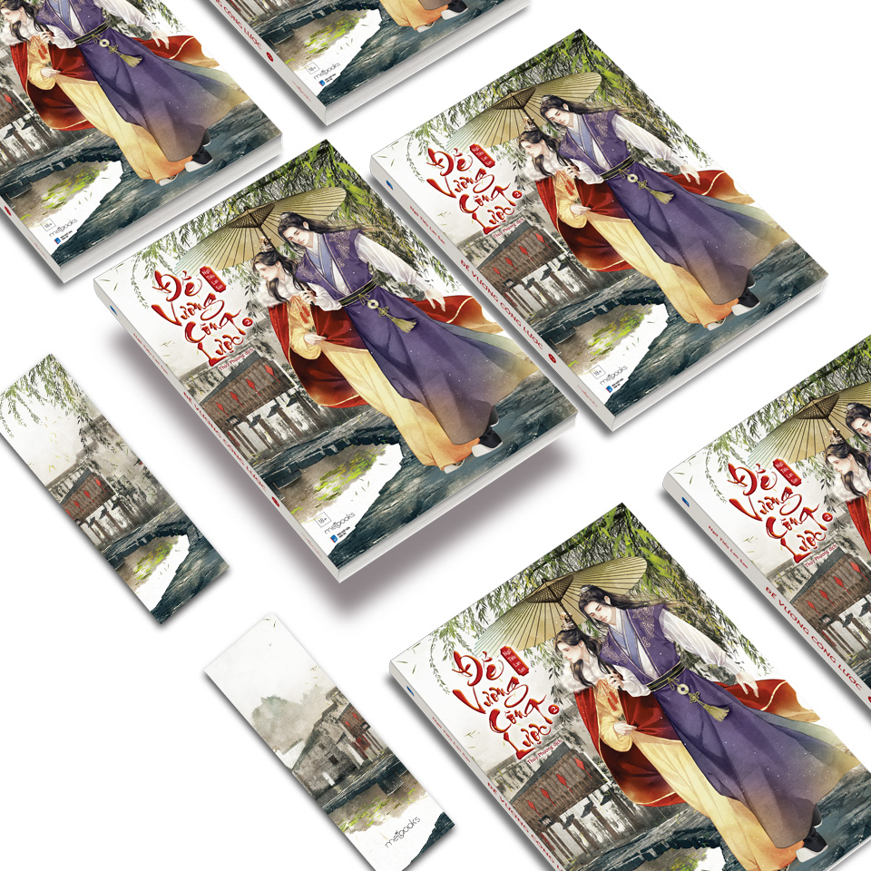 bộ bộ sách đế vương công lược - tập 2 + tập 3 (bộ 2 cuốn) - tặng kèm bookmark