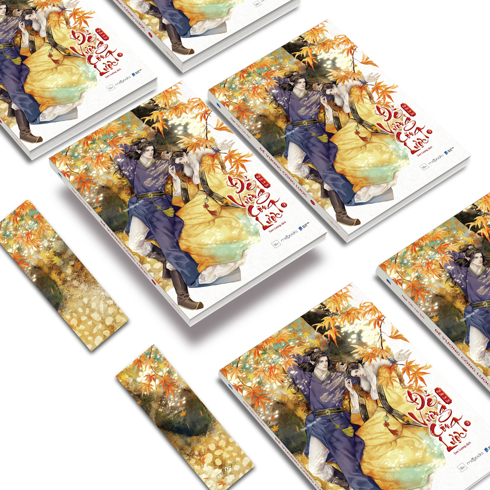 bộ bộ sách đế vương công lược - tập 2 + tập 3 (bộ 2 cuốn) - tặng kèm bookmark