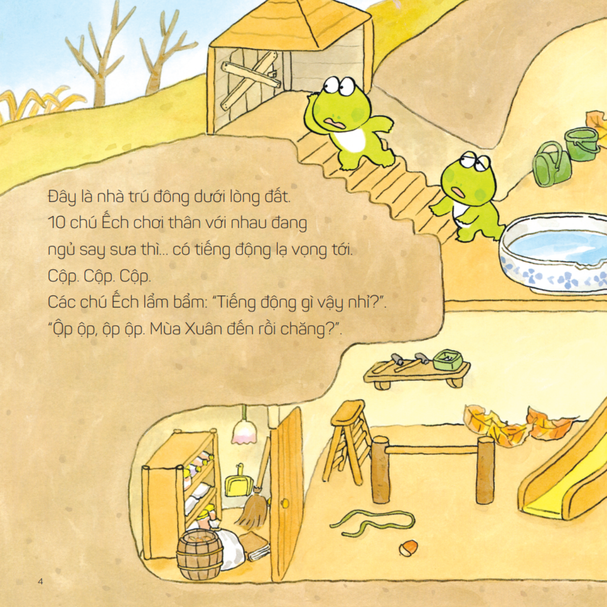 Bộ
						
										
										Bộ Sách Ehon Nhật Bản - 10 Chú Ếch - Phần 1 - Tập 1-6 (Bộ 6 Cuốn)