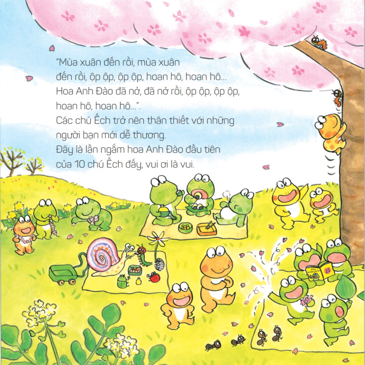 Bộ
						
										
										Bộ Sách Ehon Nhật Bản - 10 Chú Ếch - Phần 2 - Tập 7-12 (Bộ 6 Cuốn)