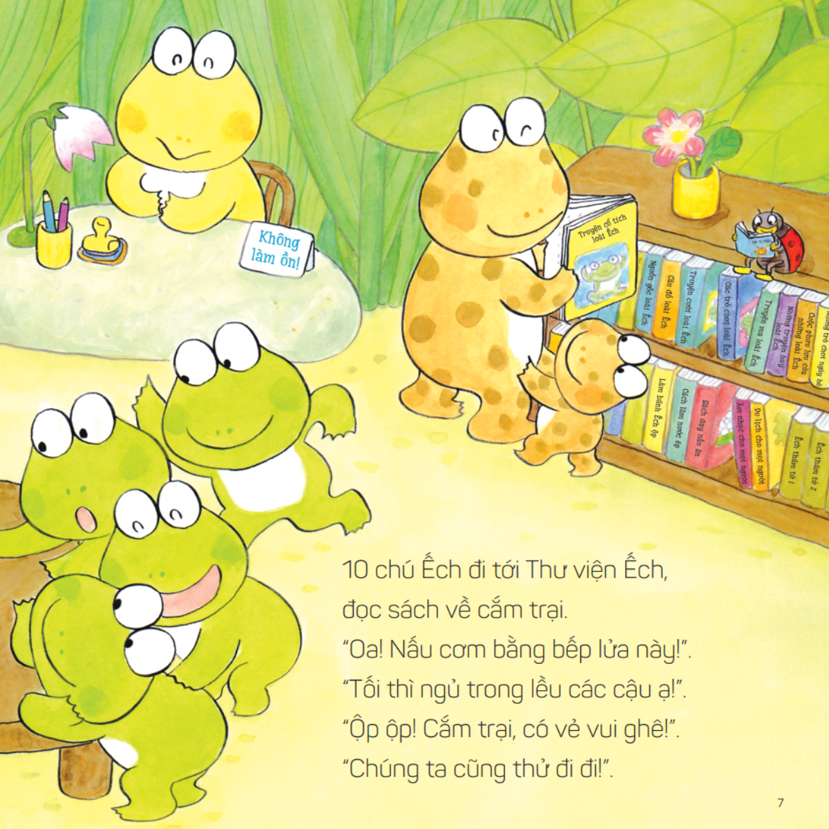 Bộ
						
										
										Bộ Sách Ehon Nhật Bản - 10 Chú Ếch - Phần 3 - Tập 13-18 (Bộ 6 Cuốn)