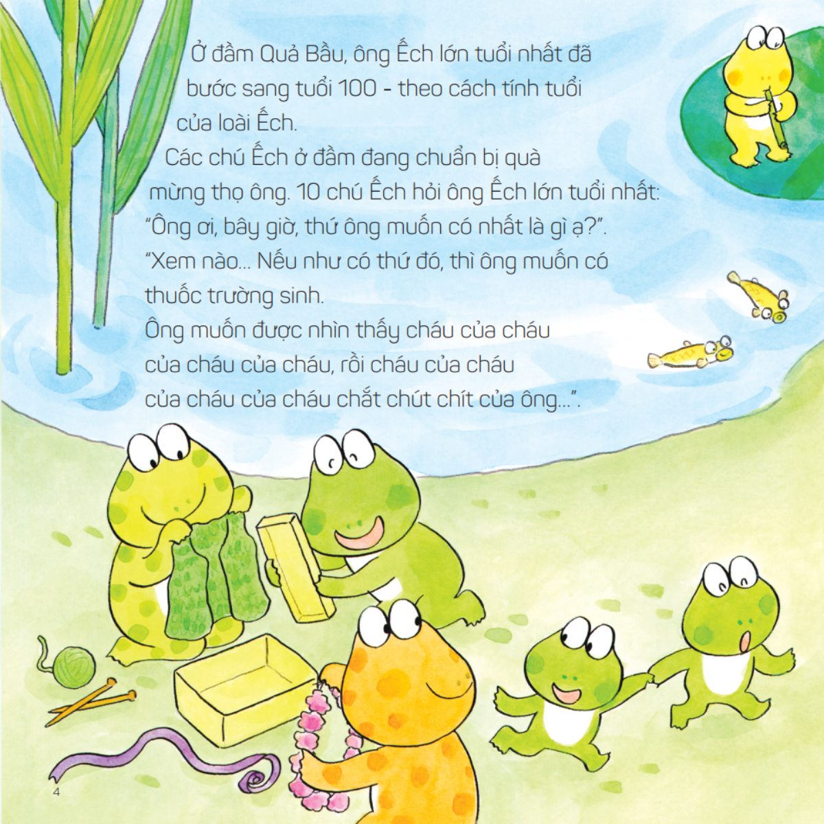 Bộ
						
										
										Bộ Sách Ehon Nhật Bản - 10 Chú Ếch - Phần 3 - Tập 13-18 (Bộ 6 Cuốn)