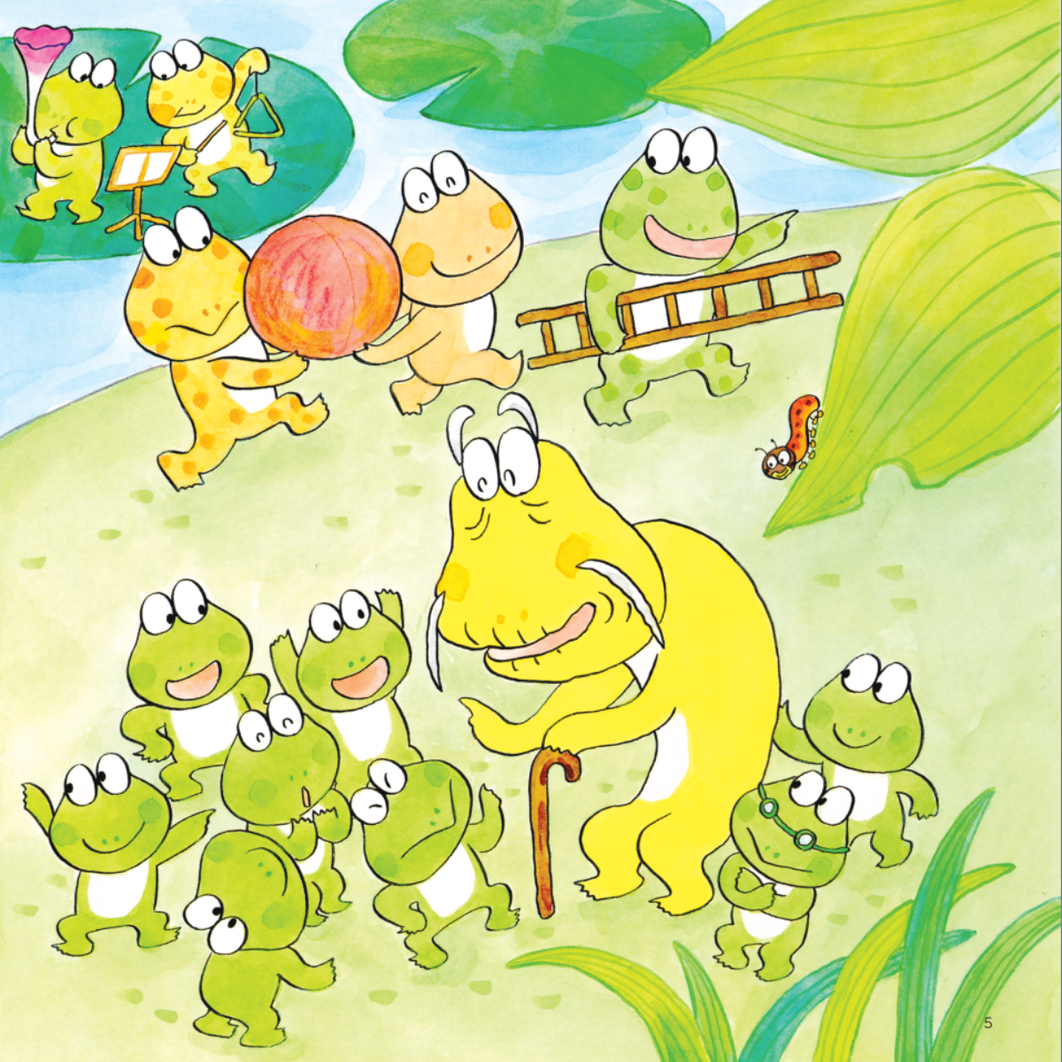 Bộ
						
										
										Bộ Sách Ehon Nhật Bản - 10 Chú Ếch - Phần 3 - Tập 13-18 (Bộ 6 Cuốn)