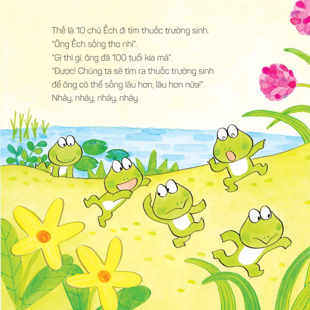 Bộ
						
										
										Bộ Sách Ehon Nhật Bản - 10 Chú Ếch - Phần 3 - Tập 13-18 (Bộ 6 Cuốn)