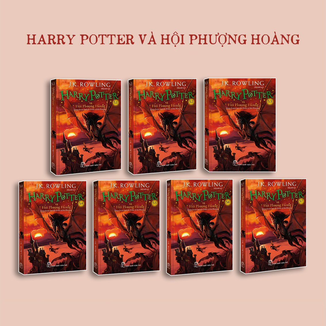 Bo
						
										
										Bo Sach Harry Potter Tap 5 - Kho Nho (Bo 7 Cuon)