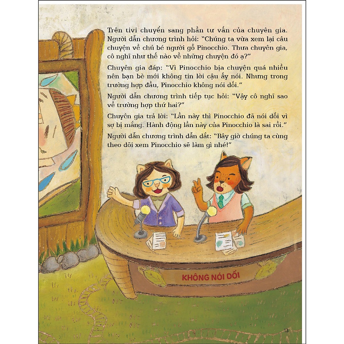 bộ bộ sách kĩ năng xã hội thiết yếu dành cho trẻ - sự chính trực của trẻ - pinocchio không nói dối - 4