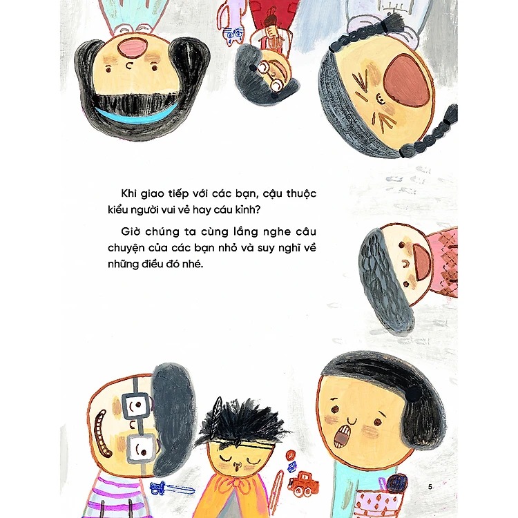 bộ bộ sách kĩ năng xã hội thiết yếu dành cho trẻ - sử dụng ngôn ngữ phù hợp - thì tớ thích thế! - 7