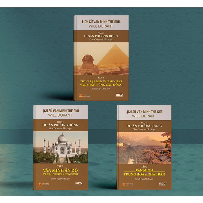 Bo
						
										
										Bo Sach Lich Su Van Minh The Gioi - Phan I - Di San Phuong Dong (Bo 3 Cuon)