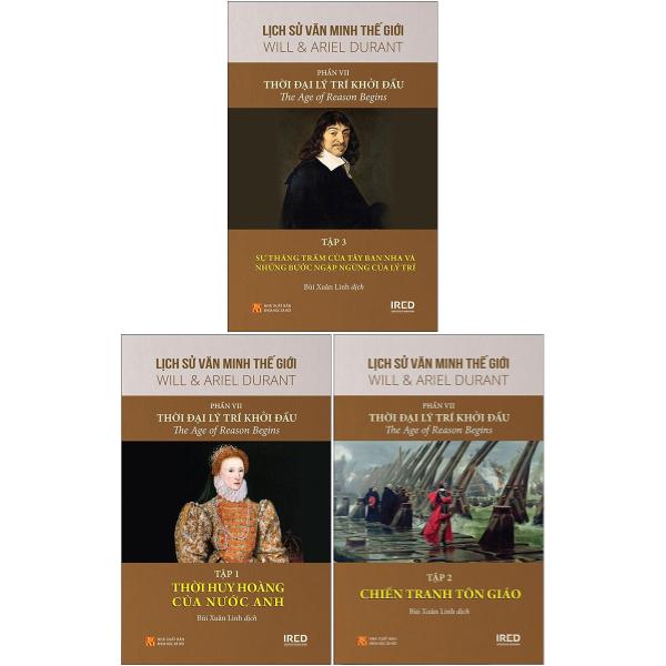 Bo
Bo Sach Lich Su Van Minh The Gioi - Phan VII - Thoi Dai Ly Tri Khoi Dau (Bo 3 Cuon)