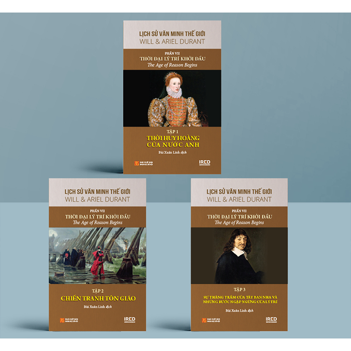 Bo
						
										
										Bo Sach Lich Su Van Minh The Gioi - Phan VII - Thoi Dai Ly Tri Khoi Dau (Bo 3 Cuon)