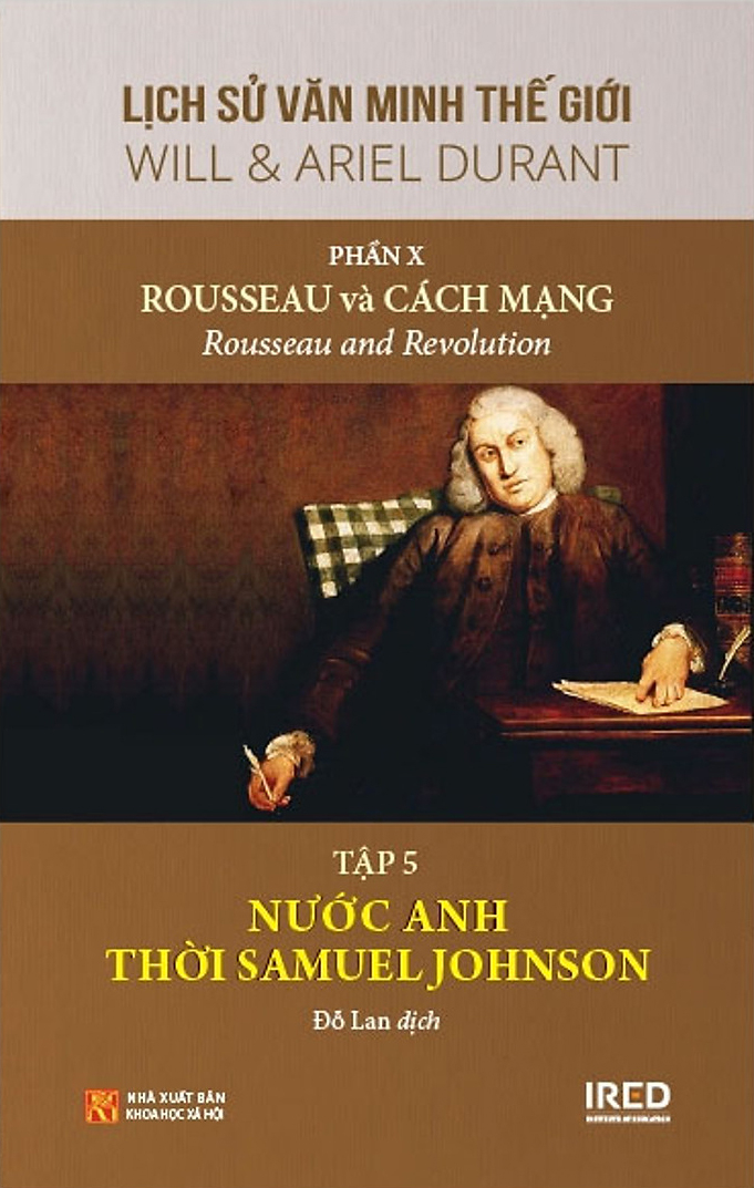 bộ bộ sách lịch sử văn minh thế giới - phần x - rousseau và cách mạng - bìa cứng (bộ 6 cuốn)