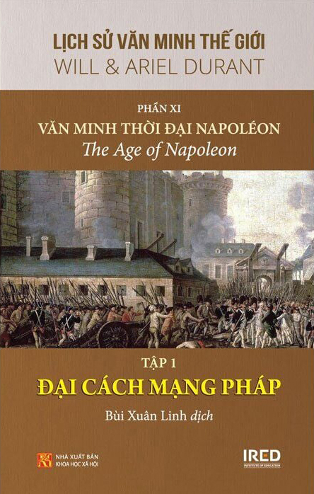 bộ bộ sách lịch sử văn minh thế giới - phần xi - triều đại napoléon - bìa cứng (bộ 5 cuốn)