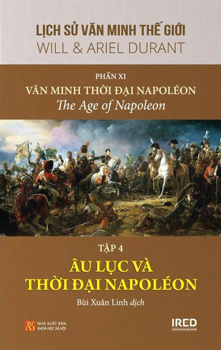 bộ bộ sách lịch sử văn minh thế giới - phần xi - triều đại napoléon - bìa cứng (bộ 5 cuốn)