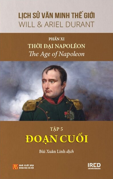 bộ bộ sách lịch sử văn minh thế giới - phần xi - triều đại napoléon - bìa cứng (bộ 5 cuốn)
