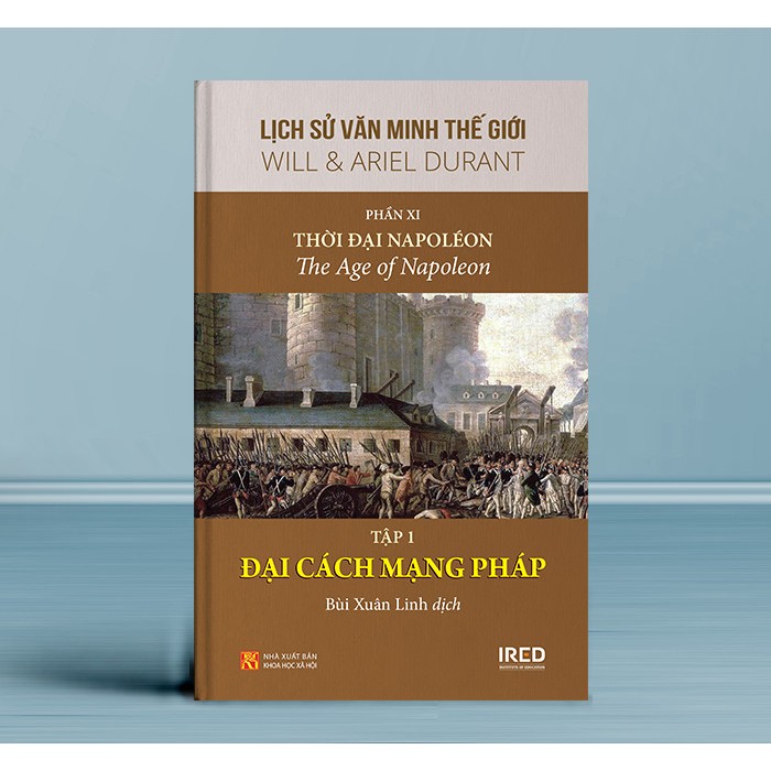 bộ bộ sách lịch sử văn minh thế giới - phần xi - triều đại napoléon - bìa cứng (bộ 5 cuốn)