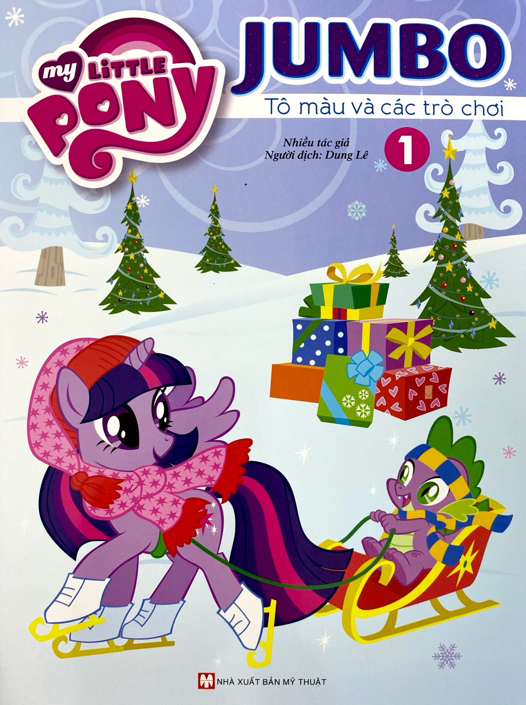 bộ bộ sách my lititle pony - jumbo tô màu và các trò chơi - tập 1,2,3 (bộ 3 cuốn)