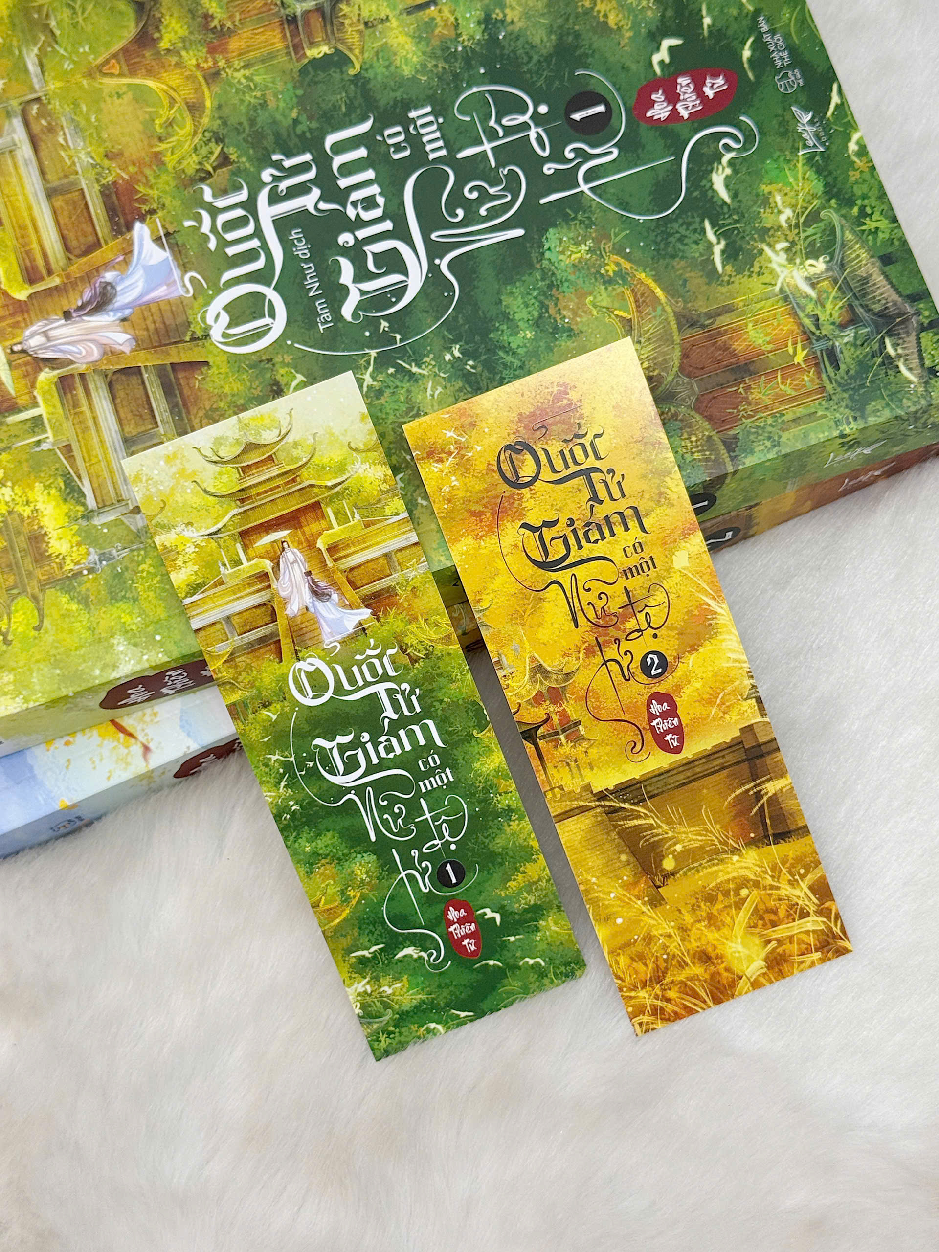 Bộ Bộ Sách Quốc Tử Giám Có Một Nữ Đệ Tử - Tập 1 + Tập 2 (Bộ 2 Tập) - Tặng Kèm 2 Bookmark - Ảnh 5