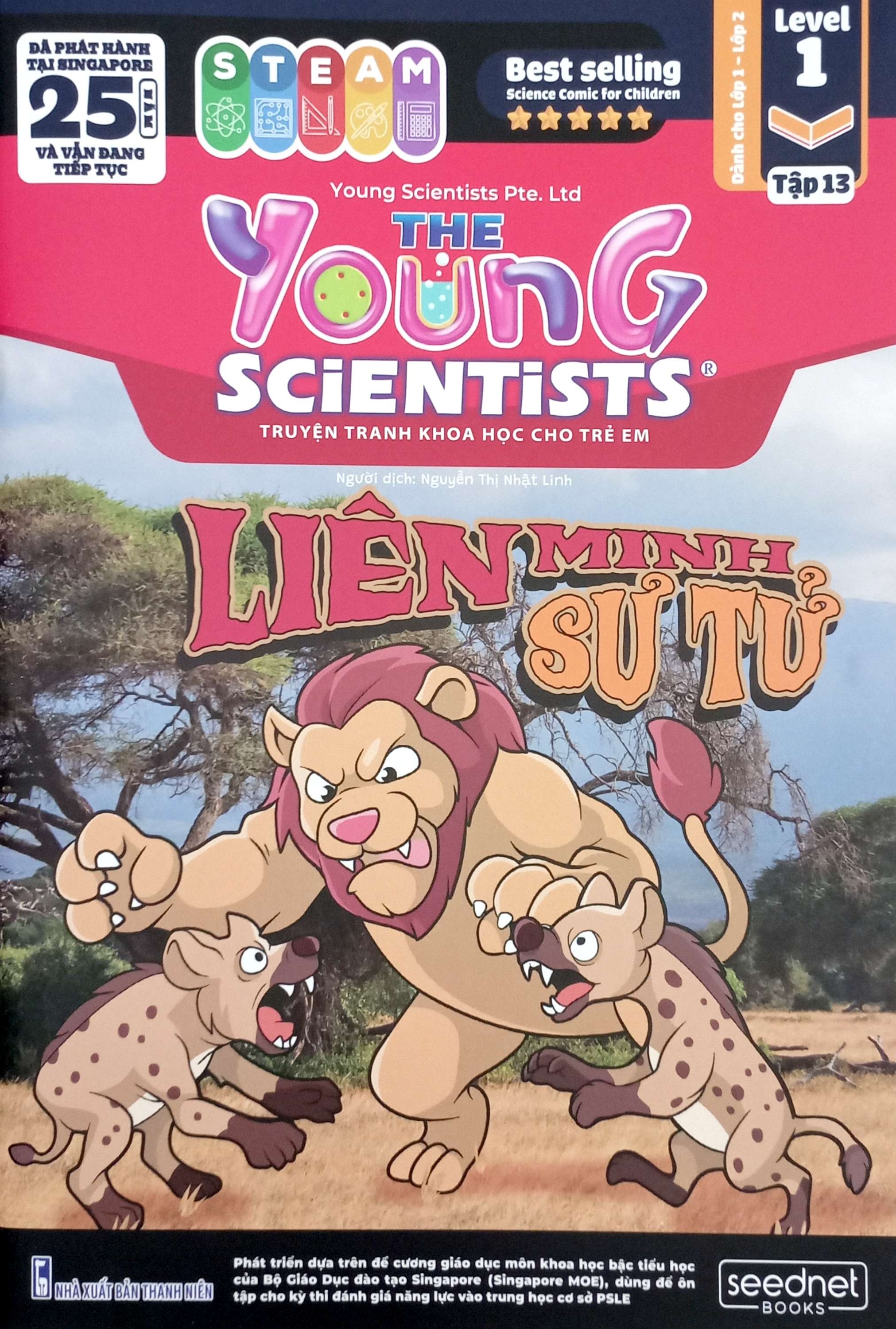 Bo
						
										
										Bo Sach The Young Scientist - Truyen Tranh Khoa Hoc Cho Tre Em - Tap 13 - Level 1+2+3 (Bo 3 Cuon)