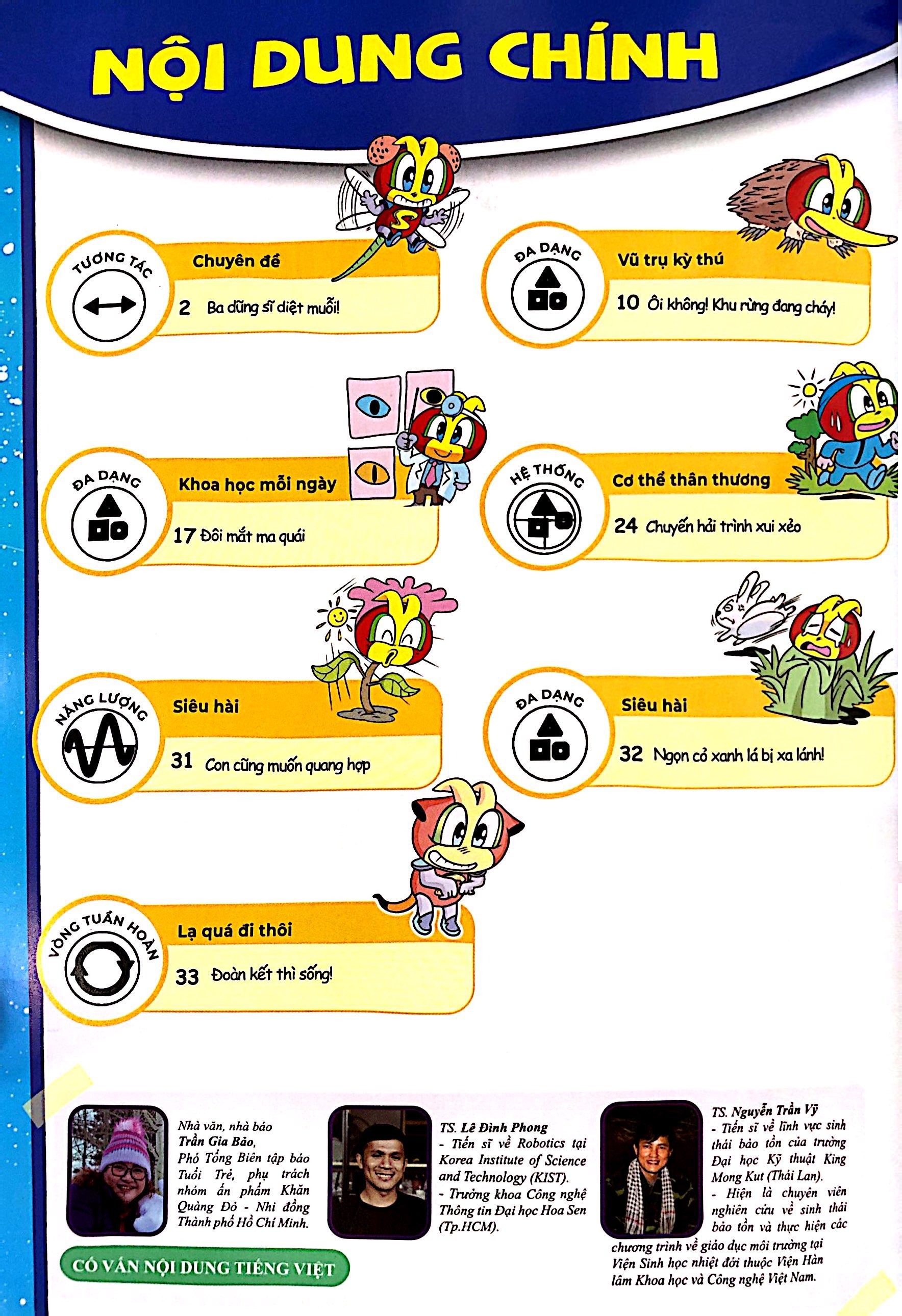 Bo
						
										
										Bo Sach The Young Scientist - Truyen Tranh Khoa Hoc Cho Tre Em - Tap 13 - Level 1+2+3 (Bo 3 Cuon)