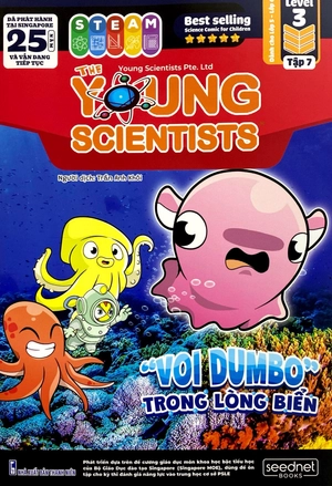 bộ bộ sách the young scientist - truyện tranh khoa học cho trẻ em - tập 7 - level 1+2+3 (bộ 3 cuốn)