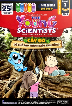 bộ bộ sách the young scientist - truyện tranh khoa học cho trẻ em - tập 7 - level 1+2+3 (bộ 3 cuốn)
