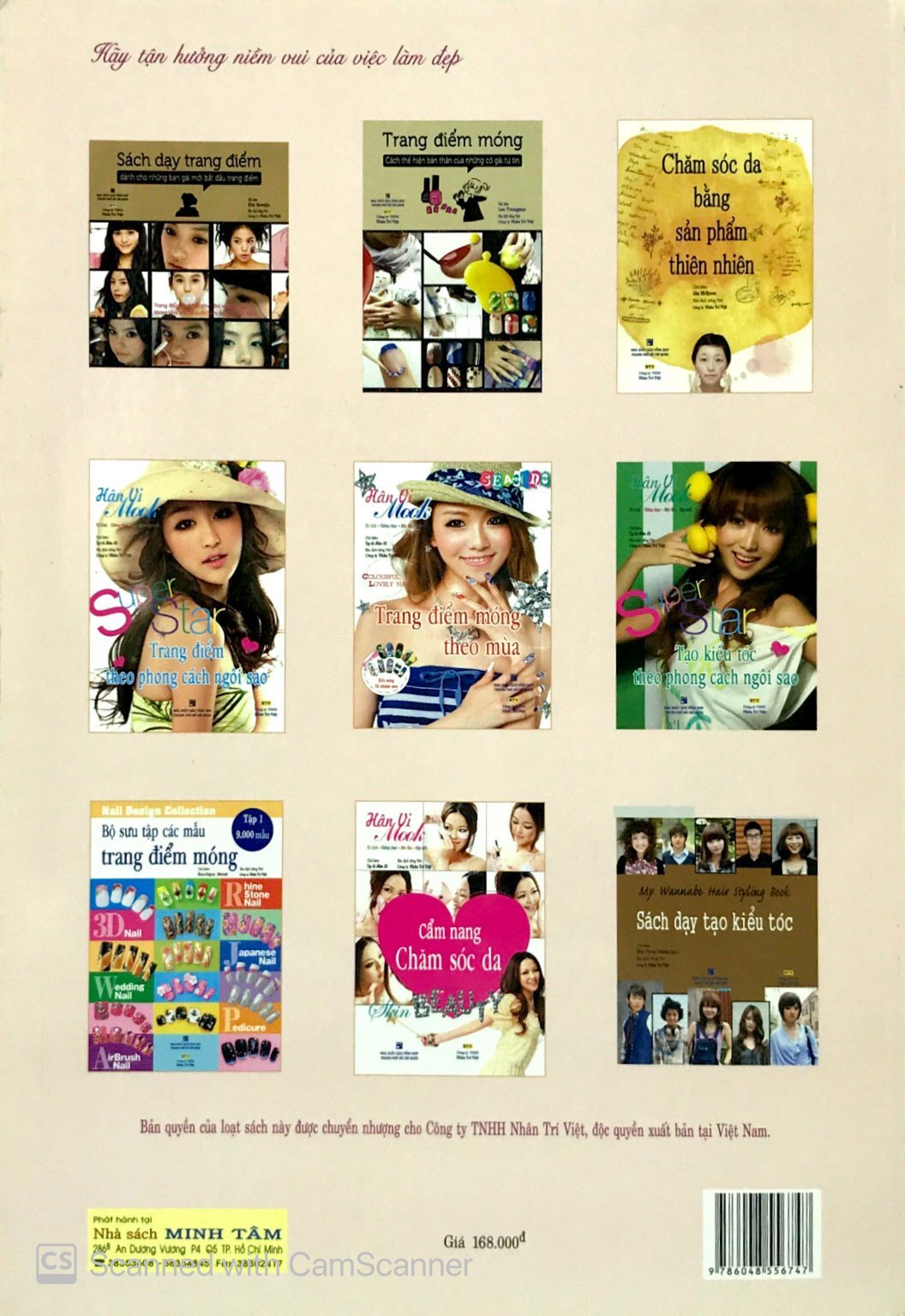 bộ bộ sưu tập các mẫu trang điểm móng (tập 2)