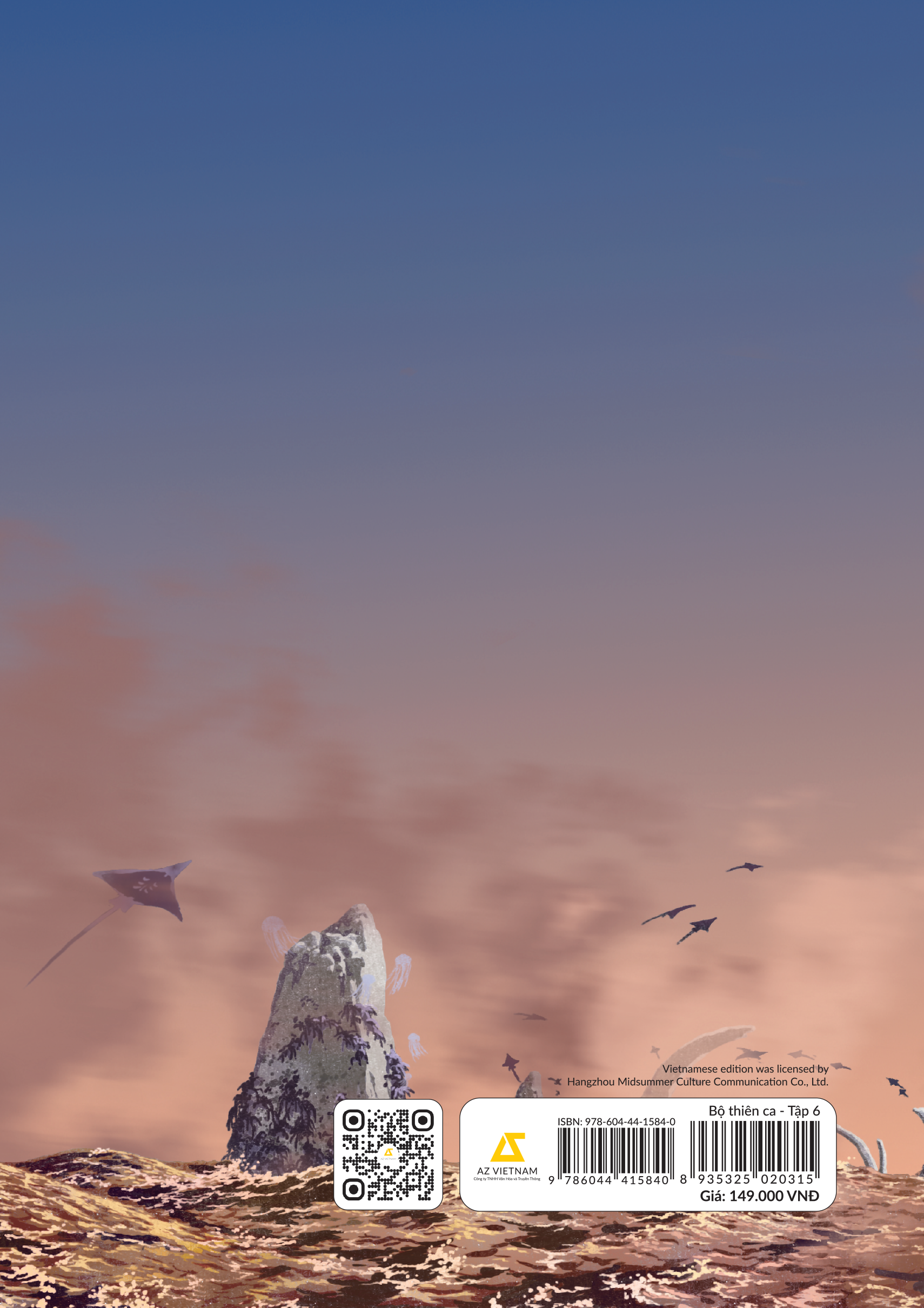 bộ bộ thiên ca - tập 6 - tặng kèm 2 postcard