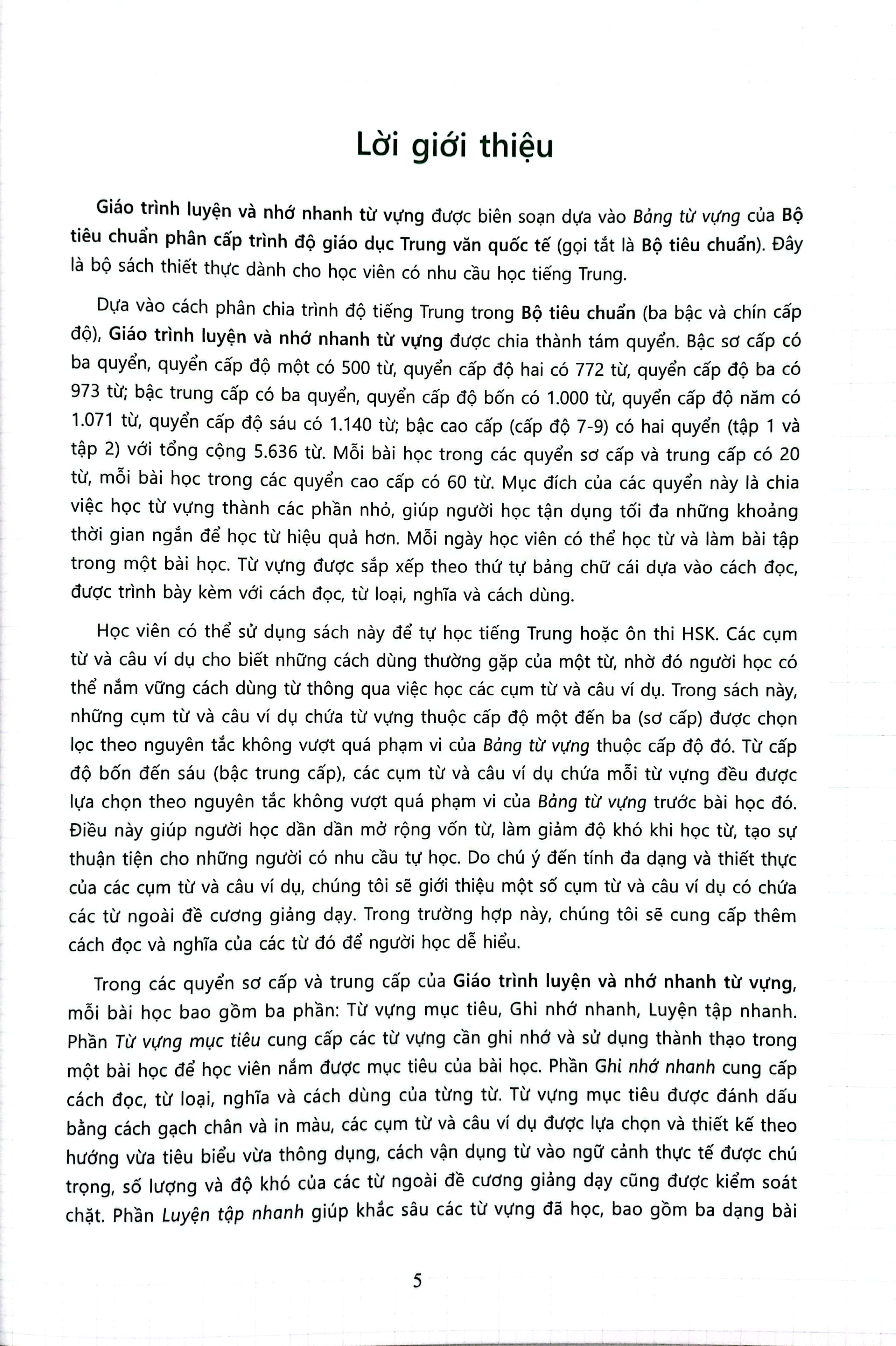 Bo
						
										
										Bo Tieu Chuan Phan Cap Trinh Do Giao Duc Trung Van Quoc Te - Giao Trinh Luyen Va Nho Nhanh Tu Vung - Cap Do 4