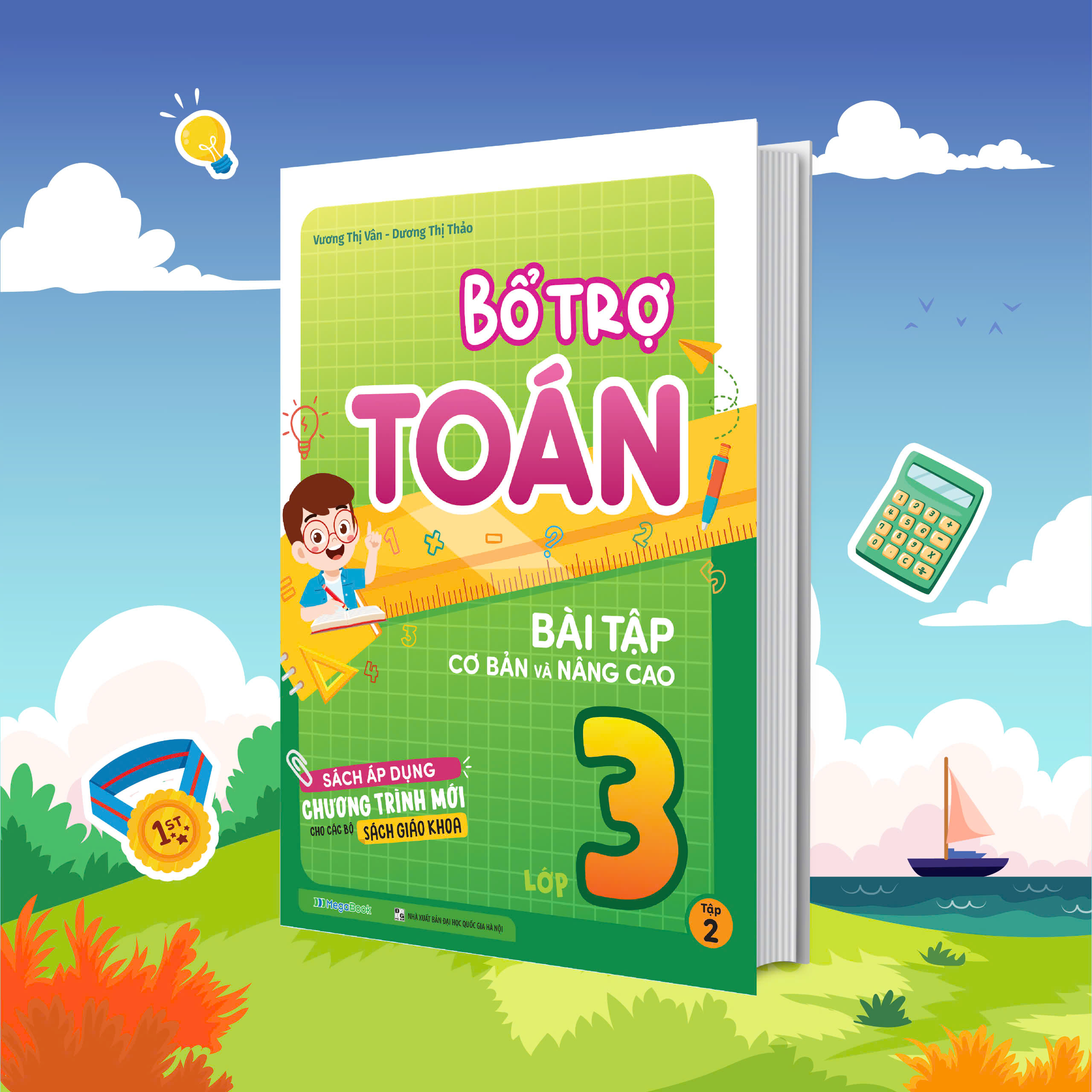 Bo
						
										
										Bo Tro Toan - Bai Tap Co Ban Va Nang Cao Lop 3 - Tap 2