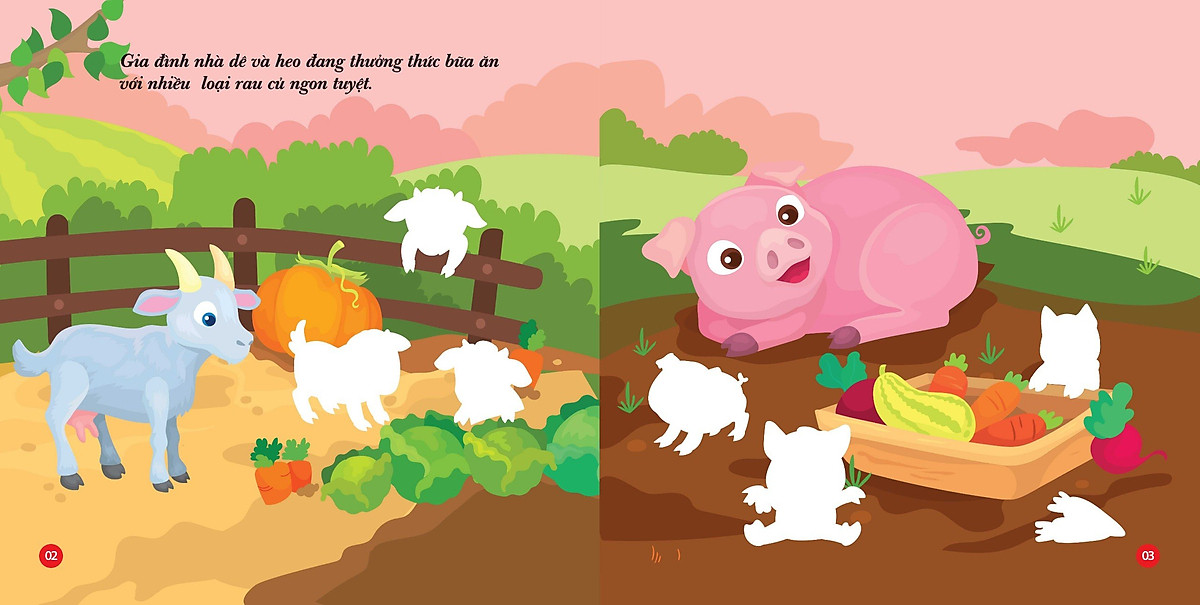 bộ bóc dán hình phát triển iq-eq-cq - animal sticker - động vật đáng yêu 3