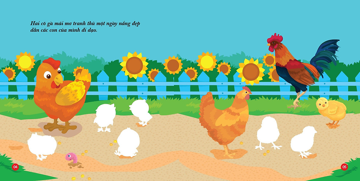 bộ bóc dán hình phát triển iq-eq-cq - animal sticker - động vật đáng yêu 3