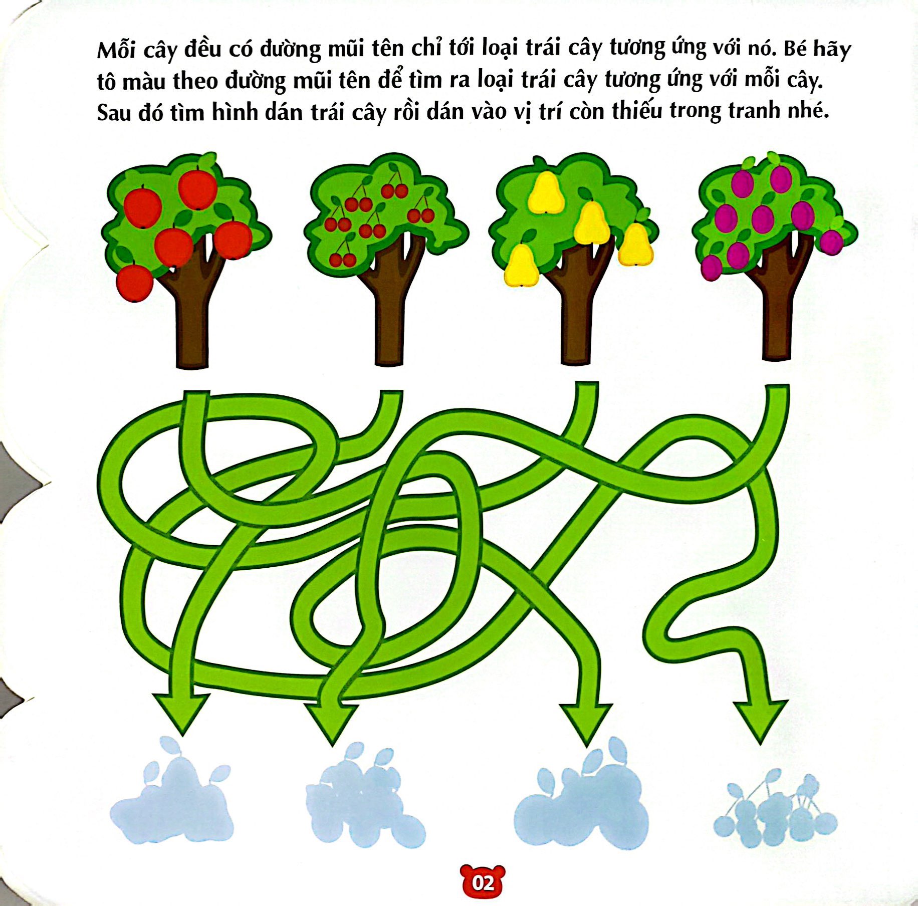 bộ bóc dán hình thông minh iq-eq-cq - sticker for kids - cuốn 2 (tái bản 2023)