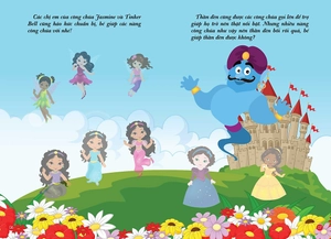 bộ bóc dán hình thông minh - little princess - công chúa nhỏ 1