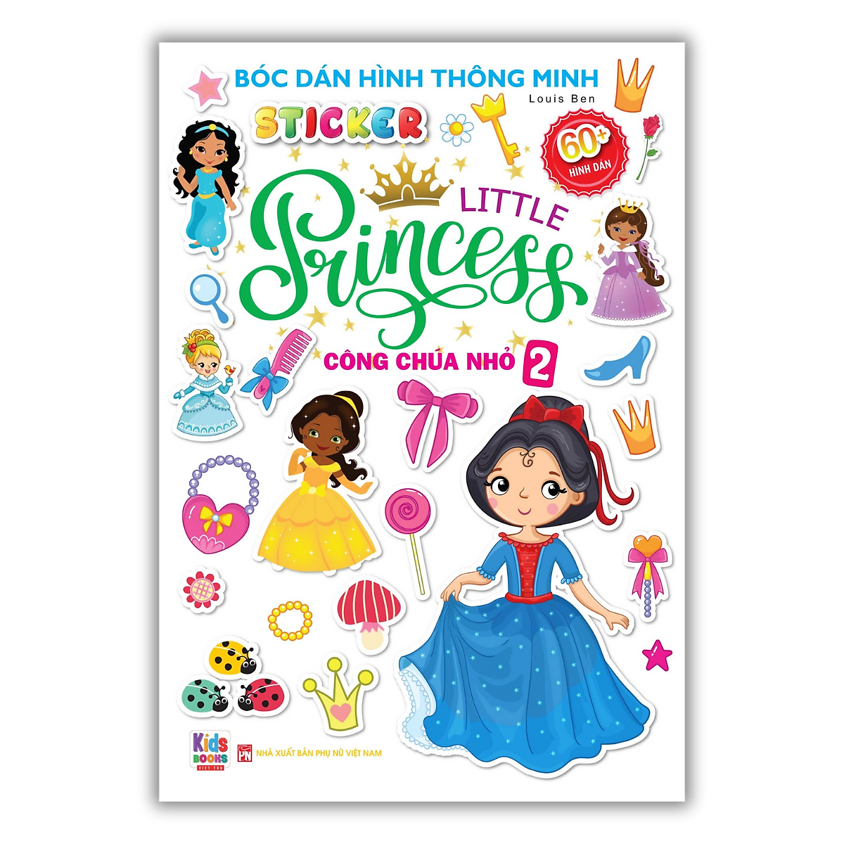 bộ bóc dán hình thông minh - little princess - công chúa nhỏ 2