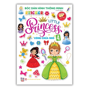 bộ bóc dán hình thông minh - little princess - công chúa nhỏ 4