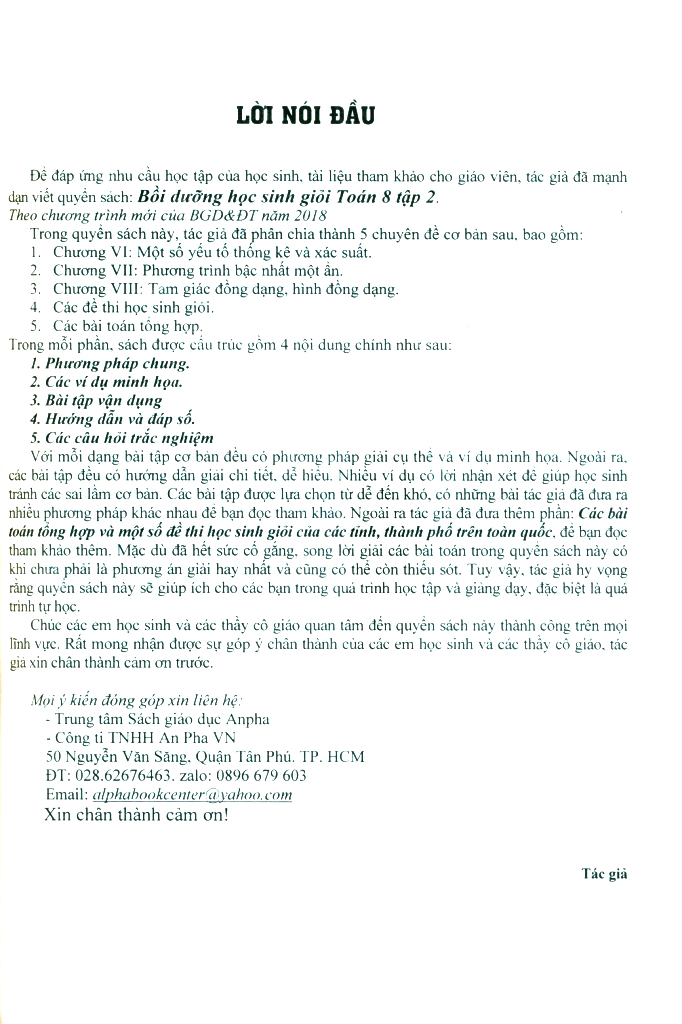 bộ bồi dưỡng học sinh giỏi toán 7 - tập 2 (tái bản 2023)