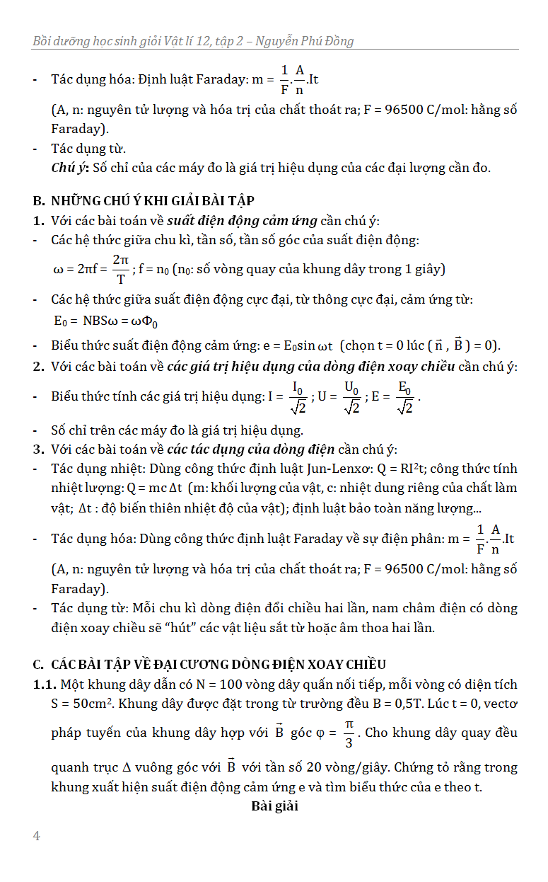 bộ bồi dưỡng học sinh giỏi vật lí lớp 12 (tập 2)