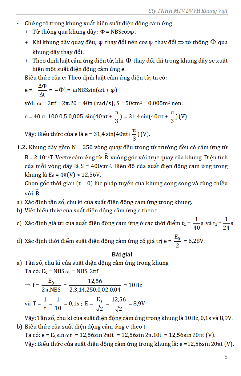 bộ bồi dưỡng học sinh giỏi vật lí lớp 12 (tập 2)