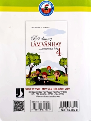 bộ bồi dưỡng làm văn hay 4 (theo chương trình giáo dục phổ thông mới)