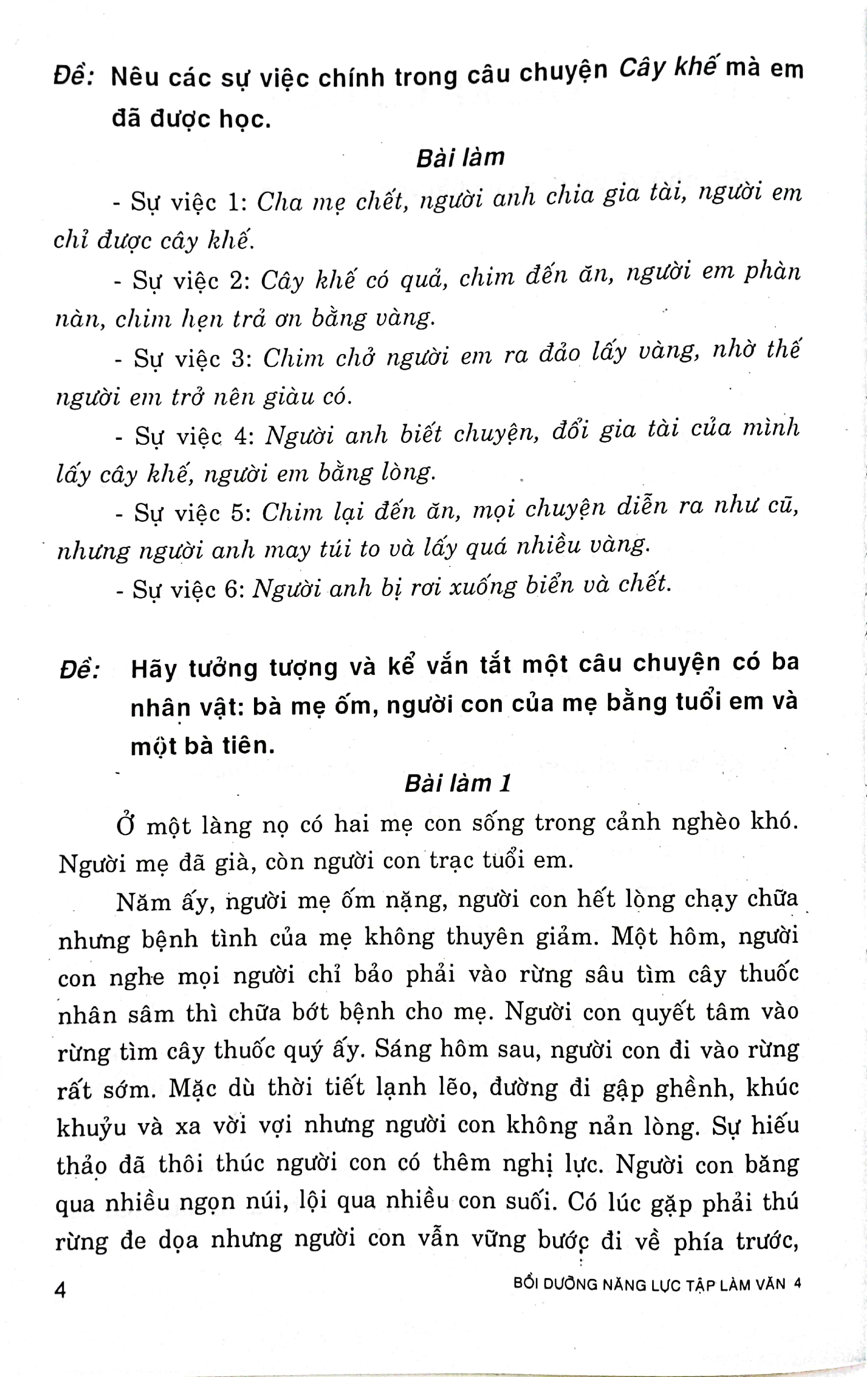 bộ bồi dưỡng năng lực tập làm văn 4